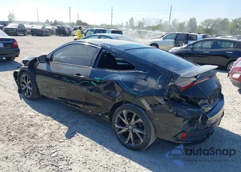 2019 Honda Civic Sport из США, поврежденный, VIN 2HGFC4B83KH309487